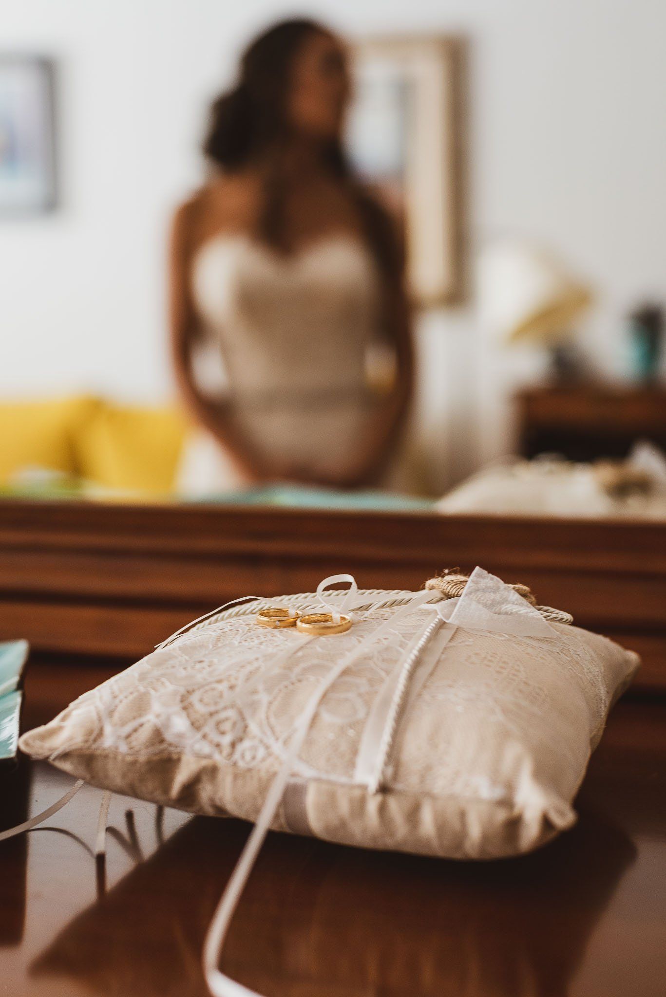 Fotografía de anillos de boda